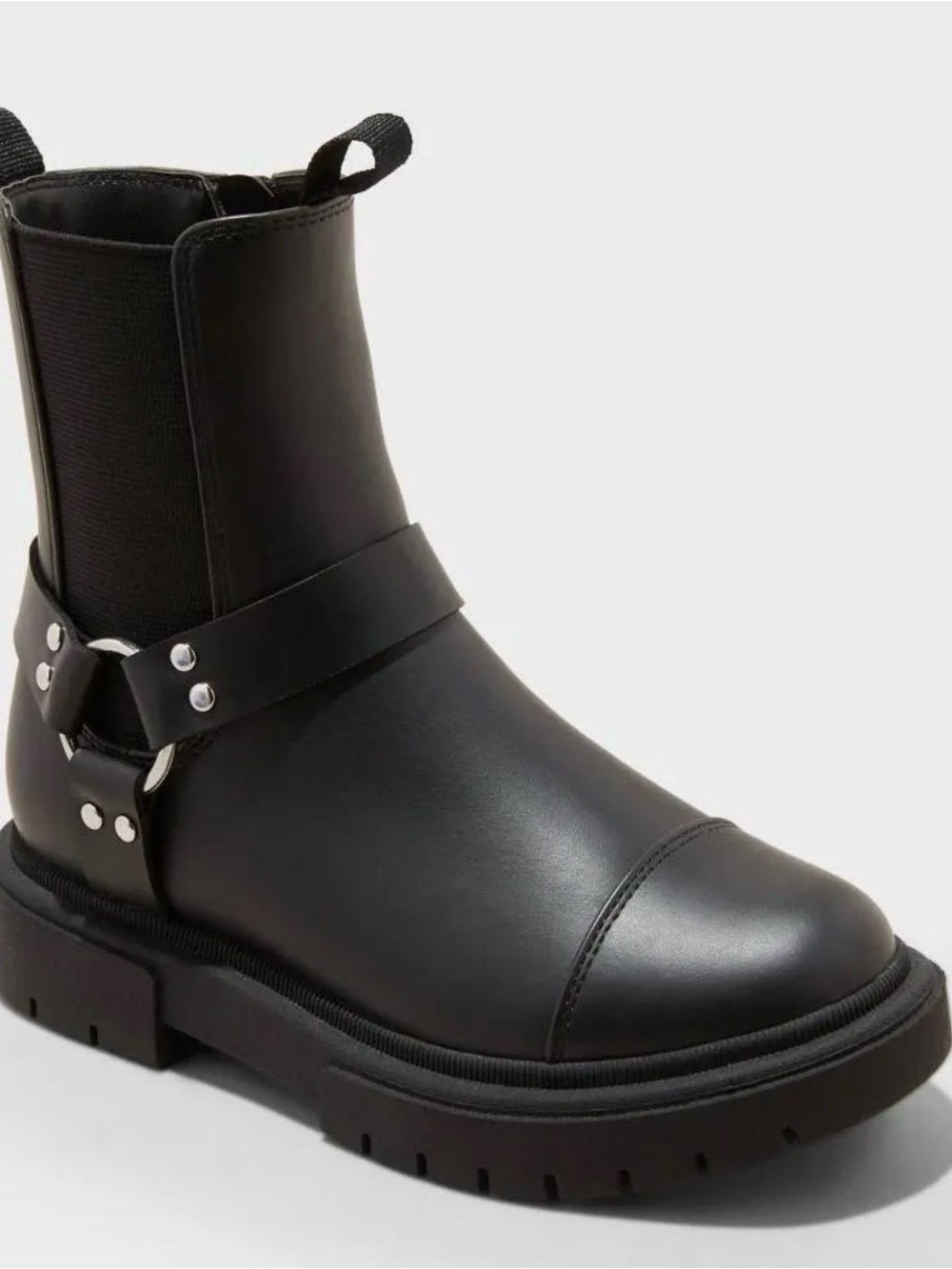 Art Class Girl’s Moto Boots w/ Zip Closure